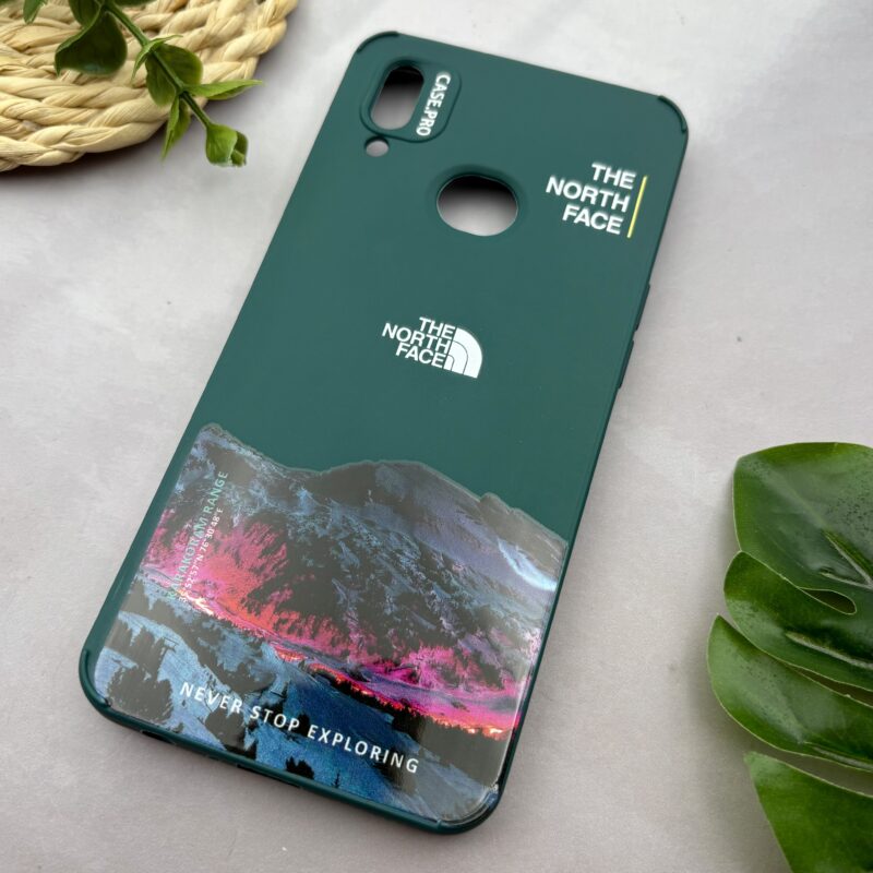 قاب گوشی Galaxy A10S سامسونگ سیلیکونی CASE PRO اسپرت طرح The North Face سبز کد 17505 - Image 2