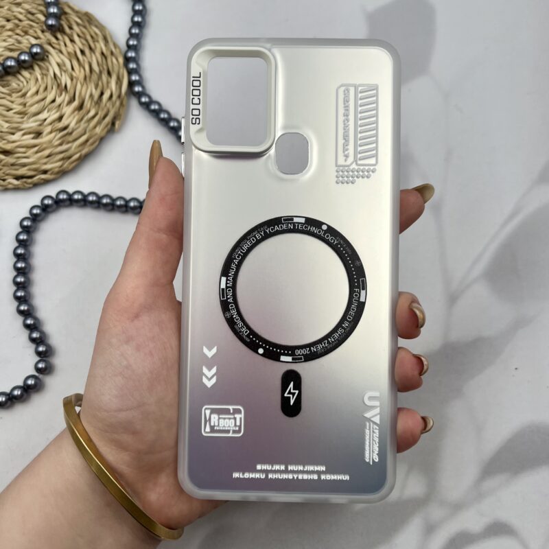 قاب گوشی Galaxy A21S سامسونگ SO COOL طرح مگ سیف RT اسپرت نقره ای کد 26636