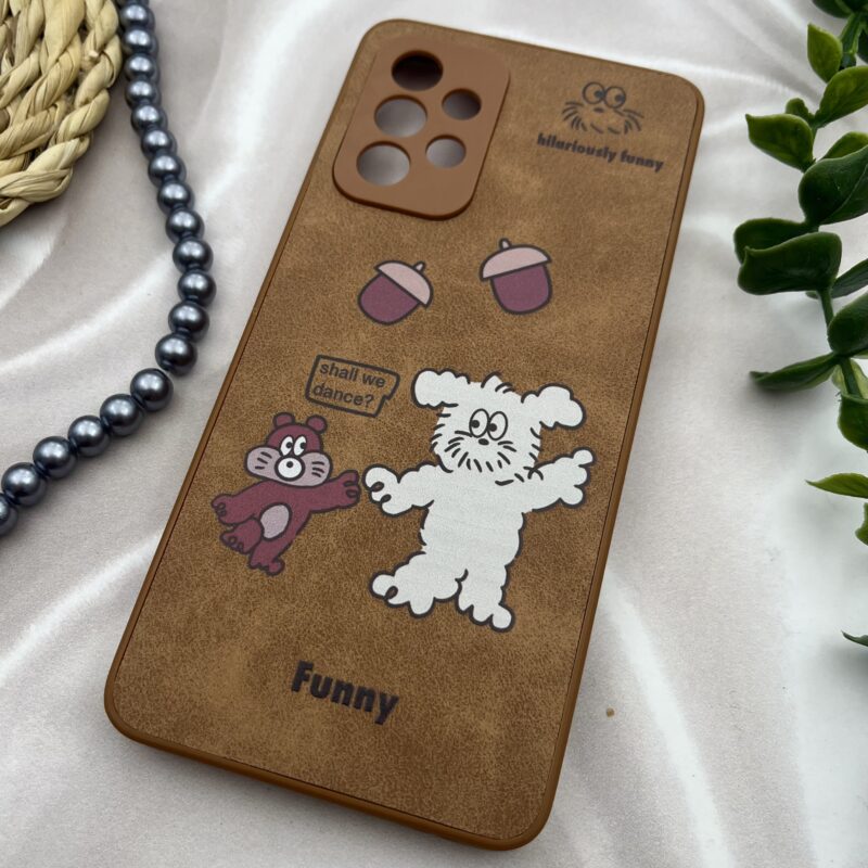قاب گوشی Galaxy A52 / Galaxy A52S سامسونگ CANVAS طرح نقاشی عروسکی Funny محافظ لنز دار کد 27343 - Image 2