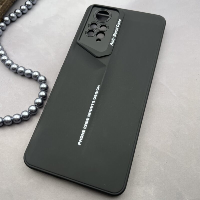 قاب گوشی Redmi Note 11 Pro / Redmi Note 12 Pro 4G شیائومی Sport Design-T برجسته محافظ لنزدار مشکی کد 36457 - Image 2