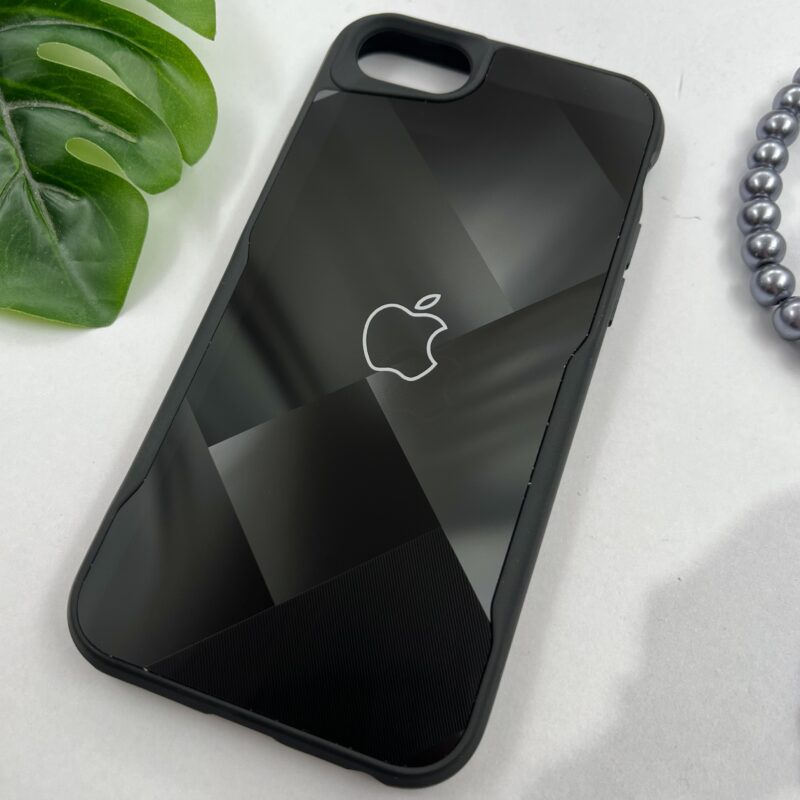 قاب گوشی iPhone 7 / iPhone 8 / iPhone SE 2020 / iPhone SE 2022 آیفون 3D سه بعدی سیلیکونی لوگو دار مشکی کد 43262 - Image 2