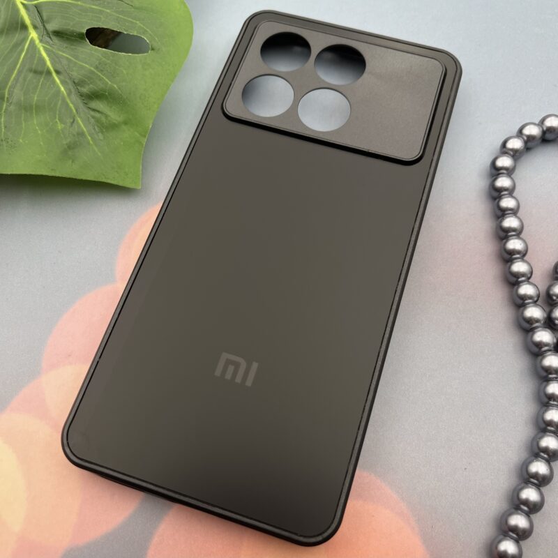 قاب گوشی Poco X6 Pro / Redmi K70E شیائومی PVD اورجینال دور سیلیکونی محافظ لنز دار رنگ مشکی کد 46210 - Image 2