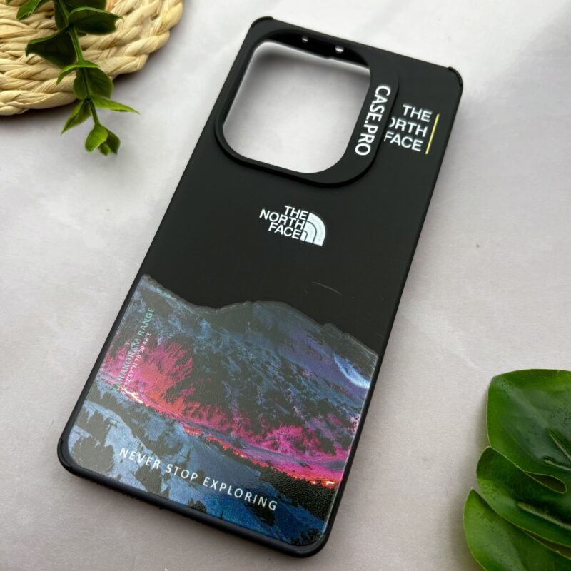 قاب گوشی Redmi Note 13 Pro 4G / Poco M6 Pro 4G شیائومی سیلیکونی CASE PRO اسپرت طرح The North Face مشکی کد 54161 - Image 2