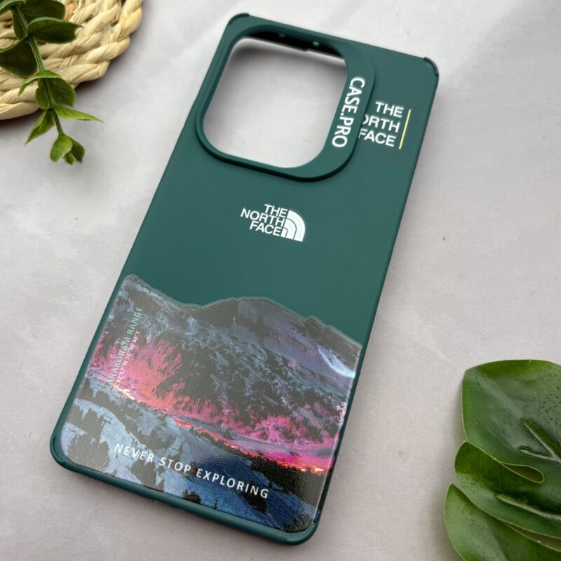 قاب گوشی Redmi Note 13 Pro 4G / Poco M6 Pro 4G شیائومی سیلیکونی CASE PRO اسپرت طرح The North Face سبز کد 64275 - Image 2