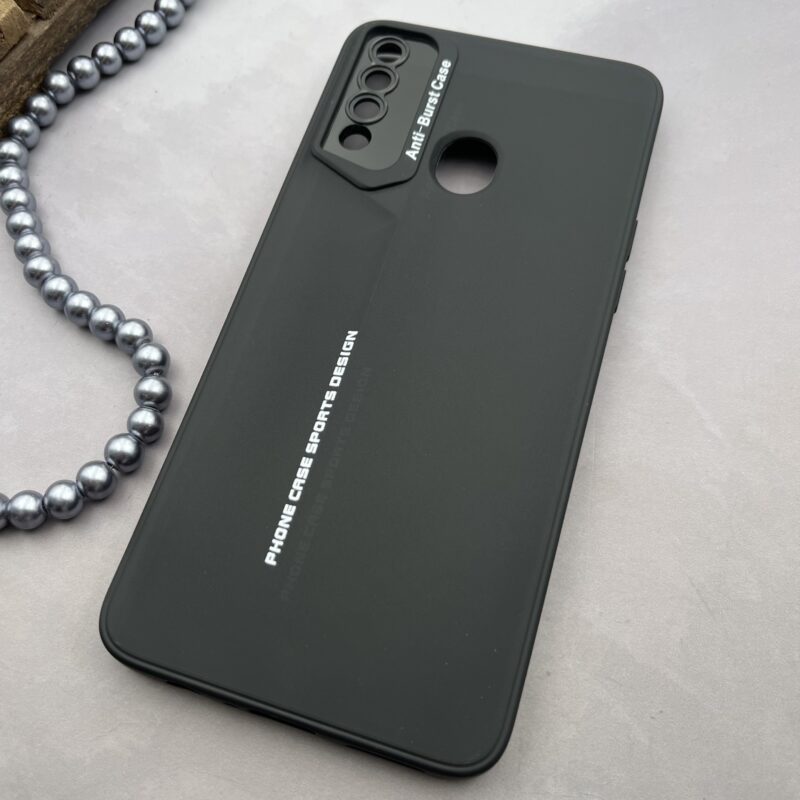 قاب گوشی Galaxy A20S سامسونگ Sport Design-T برجسته محافظ لنزدار مشکی کد 67314 - Image 2