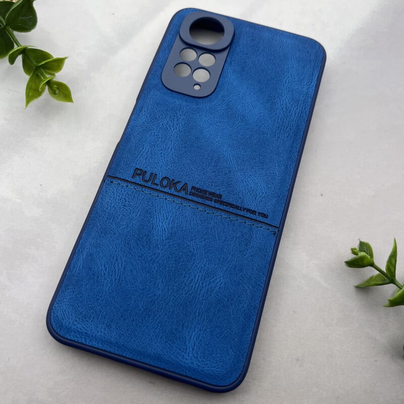قاب گوشی Redmi Note 11 4G / Redmi Note 11S شیائومی PULOKA اورجینال دوختی محافظ لنز دار آبی کد 68885 - Image 2