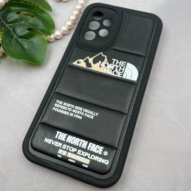 قاب گوشی Galaxy A32 4G سامسونگ سیلیکونی چرمی بالشتی طرح برجسته the north face کد 73716 - Image 2