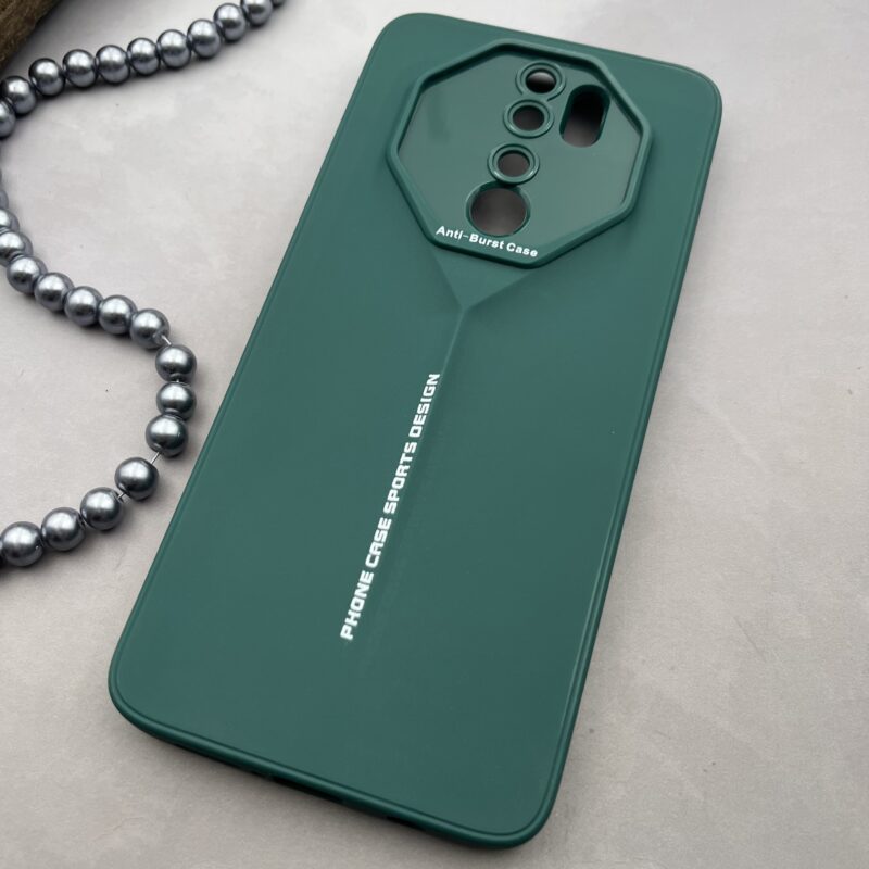 قاب گوشی Redmi Note 8 Pro شیائومی Sport Design-T برجسته محافظ لنزدار سبز کد 76473 - Image 2