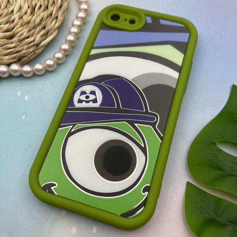 قاب گوشی iPhone 7 / iPhone 8 / iPhone SE 2020 / iPhone SE 2022 آیفون Solidcase اورجینال سیلیکونی عروسکی آینه ای طرح مایک محافظ لنز دار کد 87198 - Image 2