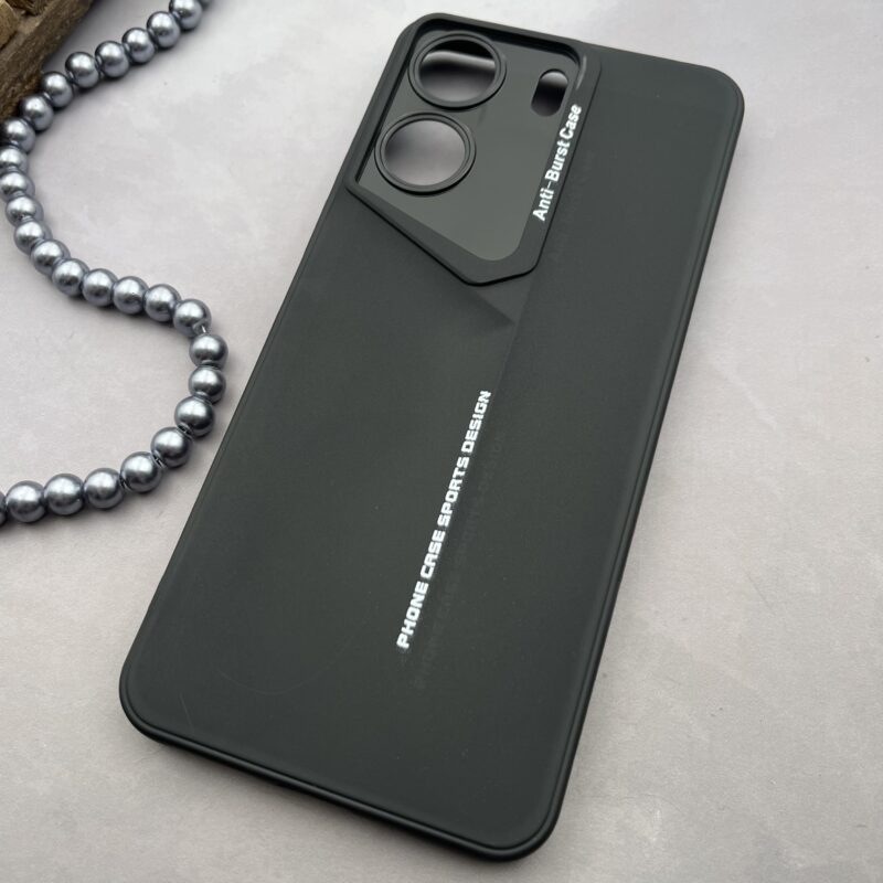 قاب گوشی Redmi 13C / Poco C65 شیائومی Sport Design-T برجسته محافظ لنزدار مشکی کد 87995 - Image 2