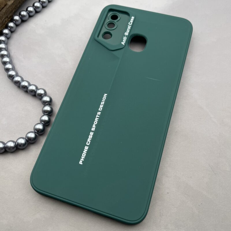 قاب گوشی Galaxy A20 / A30 سامسونگ Sport Design-T برجسته محافظ لنزدار سبز کد 94178 - Image 2