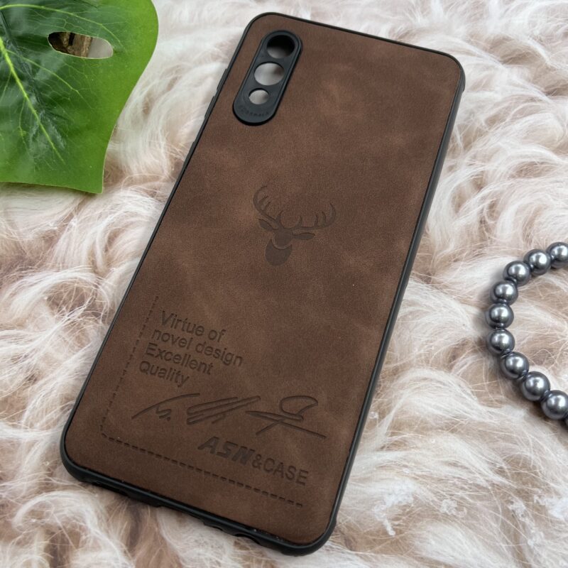 قاب گوشی Galaxy A02 سامسونگ طرح لاماری ASN Case ایربگ دار قهوه ای محافظ لنز دار کد 95084 - Image 2