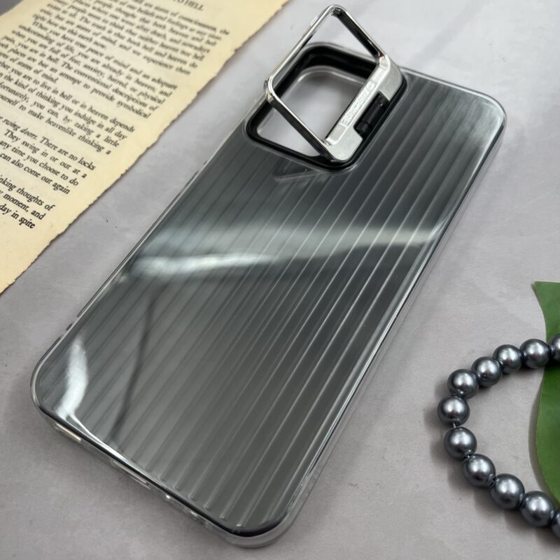 قاب گوشی Galaxy A15 سامسونگ Cyns Case اورجینال طرح مگ سیف Magsefe دولایه لنز استند شو مشکی کد 34828 - Image 2