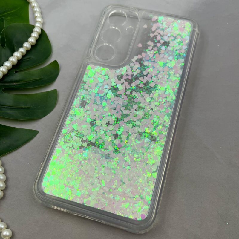 قاب گوشی Galaxy S23 FE سامسونگ آکواریومی شفاف اکلیلی محافظ لنز دار طرح پروانه کد 41212 - Image 2