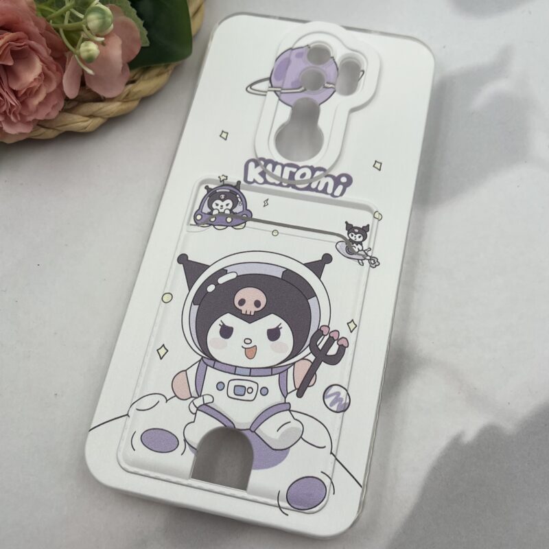 قاب گوشی Redmi Note 8 Pro شیائومی جاکارتی طرح فانتزی عروسکی پاستلی طرح گربه کرومی محافظ لنز دار کد 54692 - Image 2