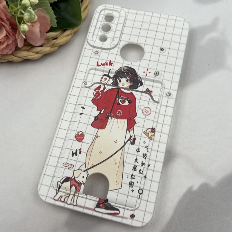 قاب گوشی Galaxy A10S سامسونگ جاکارتی طرح فانتزی عروسکی پاستلی طرح Girl محافظ لنز دار کد 58864 - Image 2