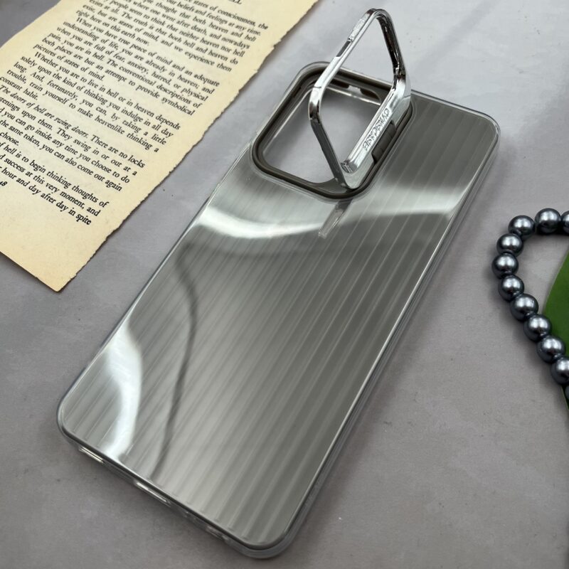 قاب گوشی Galaxy A52 / Galaxy A52S سامسونگ Cyns Case اورجینال طرح مگ سیف Magsefe دولایه لنز استند شو تیتانیوم کد 80015 - Image 2