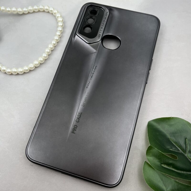 قاب گوشی Galaxy A10S سامسونگ Sport Design برجسته متالیک محافظ لنزدار مشکی کد 89093 - Image 2
