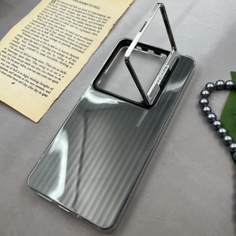 قاب گوشی Redmi Note 13 Pro 4G / Poco M6 Pro 4G شیائومی Cyns Case اورجینال طرح مگ سیف Magsefe دولایه لنز استند شو مشکی کد 89448 - Image 2