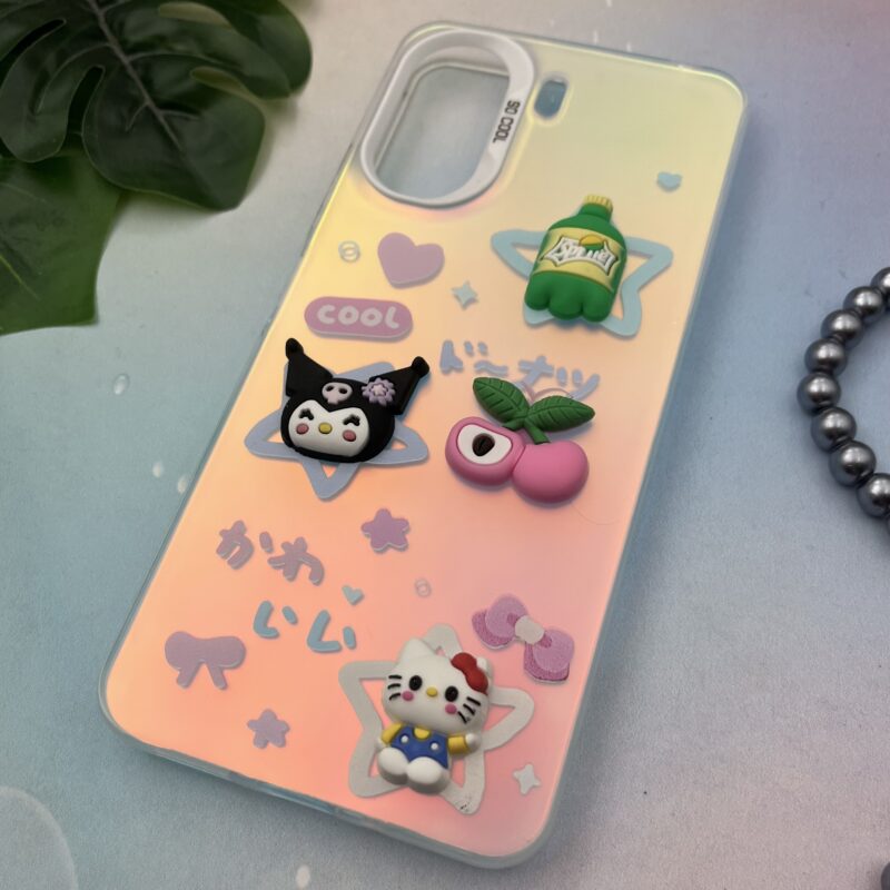 قاب گوشی Redmi 13C / Poco C65 شیائومی SO COOL اورجینال عروسکی برجسته فانتزی متال کد 99883 - Image 2