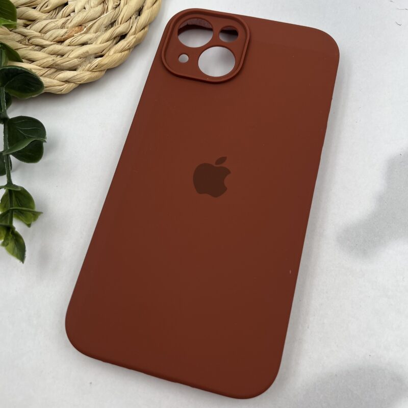 قاب گوشی iPhone 13 آیفون سیلیکونی پاک کنی اورجینال داخل پارچه ای رنگ قهوه ای کد 10800 - Image 2