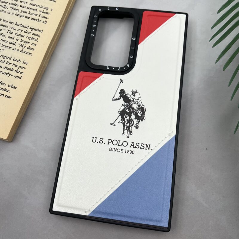 قاب گوشی Galaxy S22 Ultra سامسونگ Polo اورجینال چرمی دوخت دار چند رنگ کد 16237 - Image 2