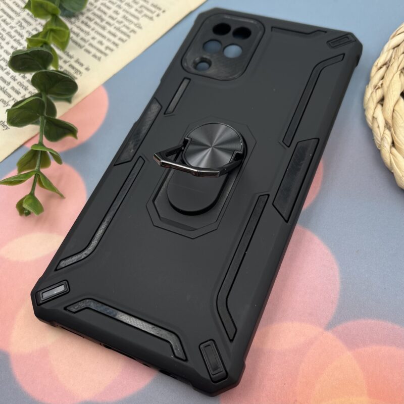 قاب گوشی Galaxy A12 / Galaxy M12 سامسونگ بتمن ضد ضربه استند شو محافظ لنز دار مشکی کد 18469 - Image 2
