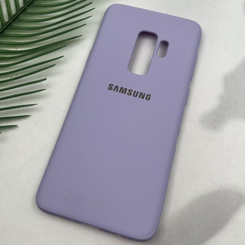 قاب گوشی Galaxy S9 Plus سامسونگ TPU سیلیکونی ژله ای لوگو دار یاسی کد 28728 - Image 2