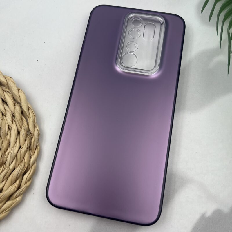 قاب گوشی Redmi Note 8 Pro شیائومی So Cool اورجینال New Case محافظ لنز دار بنفش کد 35636 - Image 2