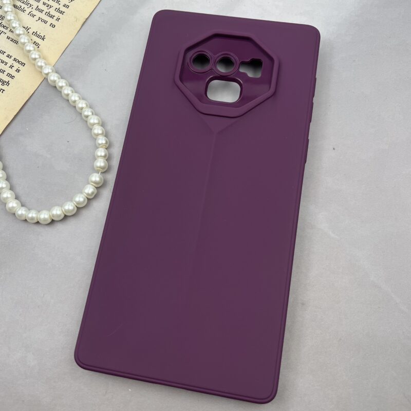 قاب گوشی Galaxy Note 9 سامسونگ New Sport Design برجسته محافظ لنزدار بنفش کد 35983 - Image 2