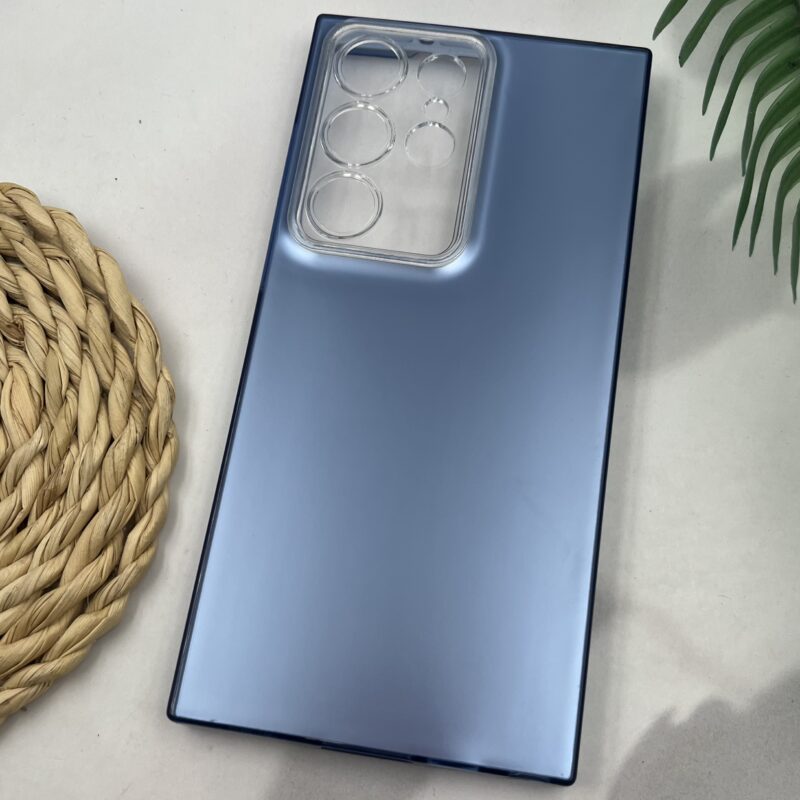 قاب گوشی Galaxy S23 Ultra سامسونگ So Cool اورجینال New Case محافظ لنز دار آبی کد 52567 - Image 2