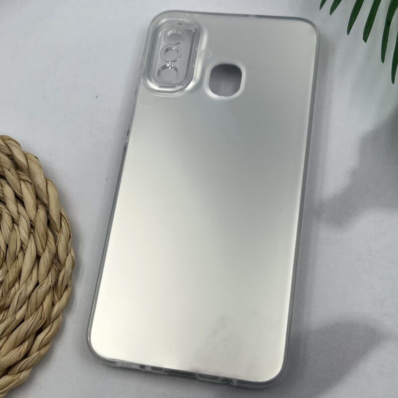 قاب گوشی Galaxy A20 / A30 سامسونگ So Cool اورجینال New Case محافظ لنز دار نقره ای کد 54531 - Image 2