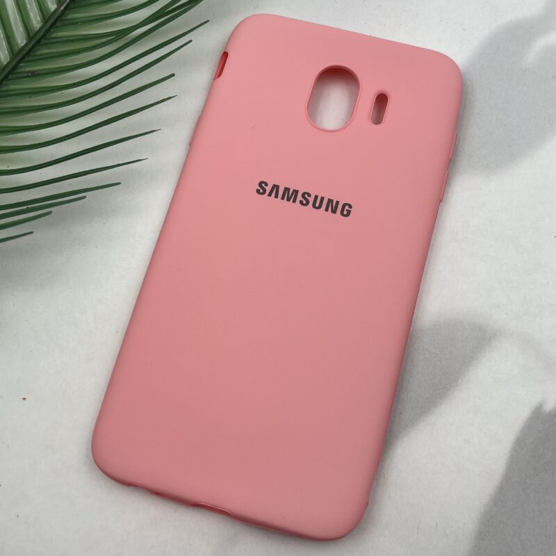 قاب گوشی Galaxy J4 2018 (J400) سامسونگ TPU سیلیکونی ژله ای لوگو دار گلهبی کد 59031 - Image 2
