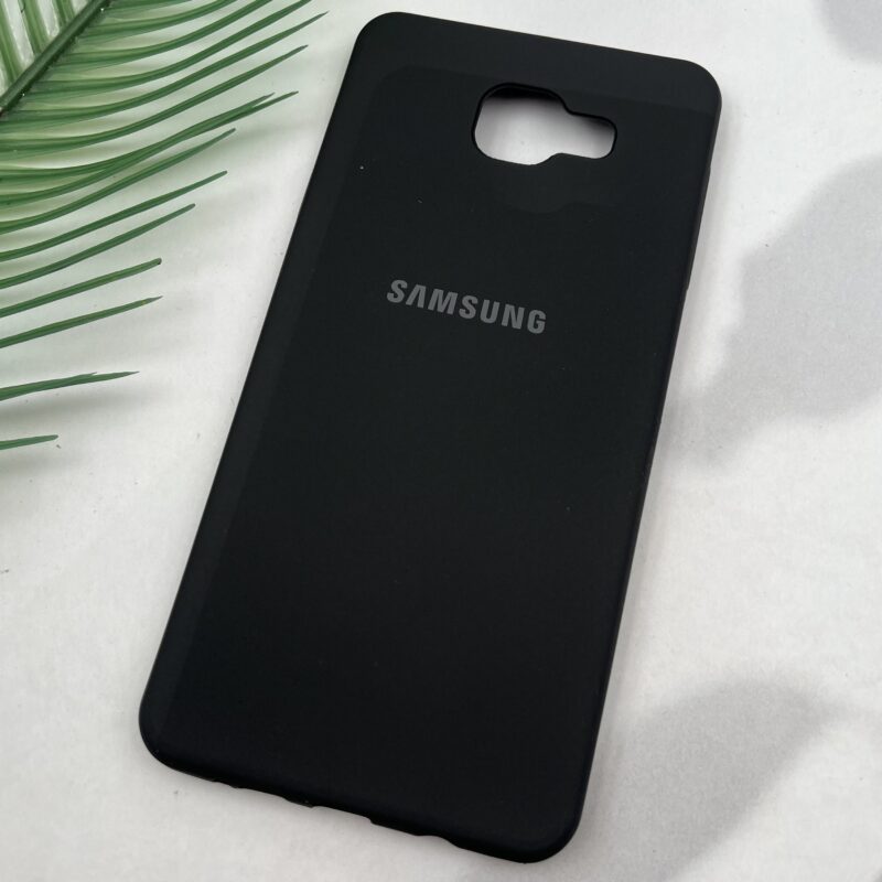 قاب گوشی (Galaxy A7 2016 (A710 سامسونگ TPU سیلیکونی ژله ای لوگو دار مشکی کد 60982 - Image 2