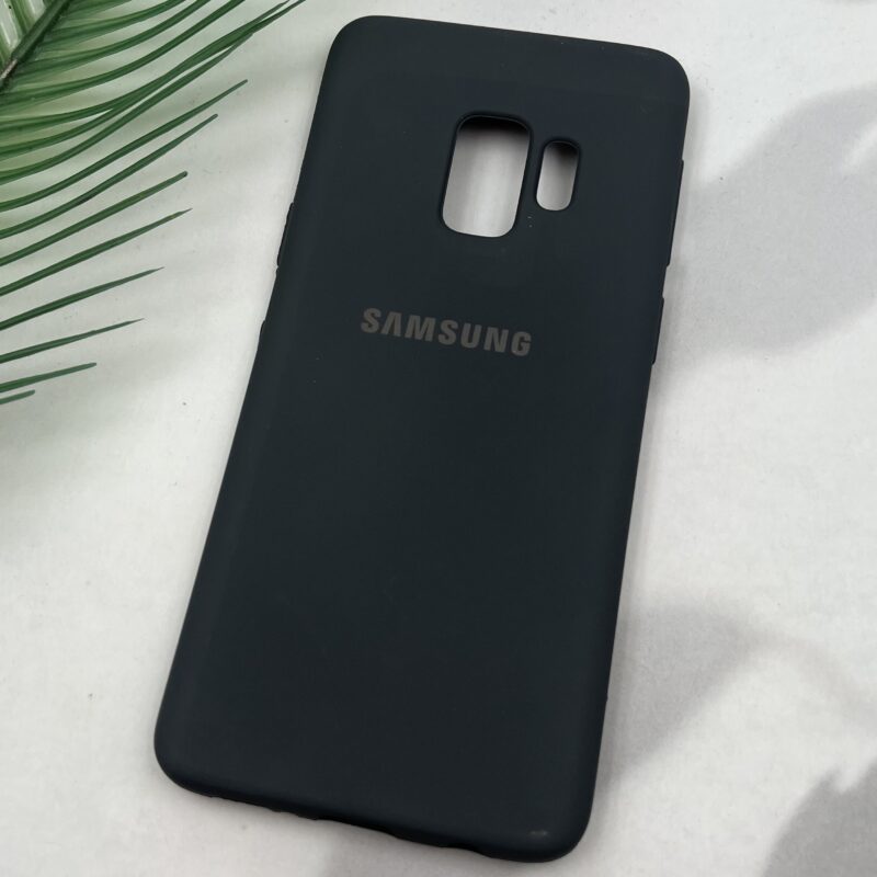 قاب گوشی Galaxy S9 سامسونگ TPU سیلیکونی ژله ای لوگو دار خاکستری کد 63992 - Image 2