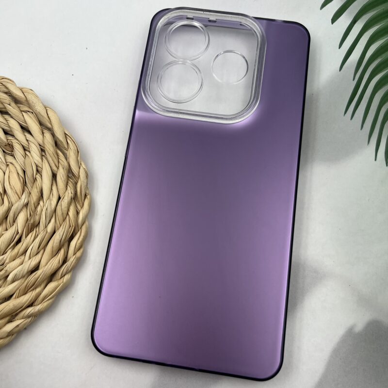 قاب گوشی Redmi Note 14 5G شیائومی So Cool اورجینال New Case محافظ لنز دار بنفش کد 64289 - Image 2