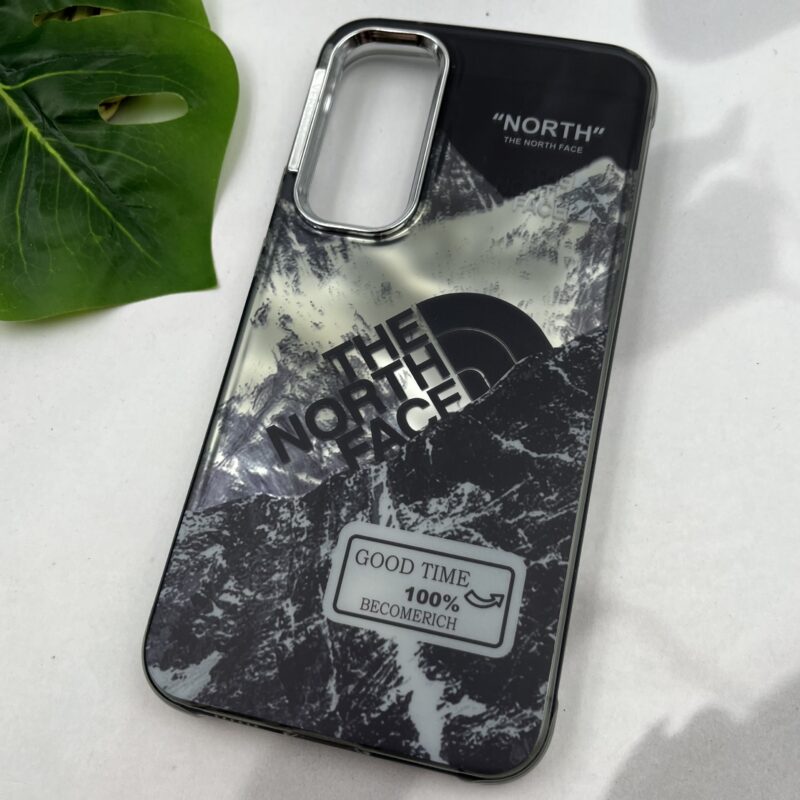 قاب گوشی Galaxy S23 FE سامسونگ Versailles اورجینال لنز متال طرح The North Face سه بعدی آبی کد 74727 - Image 2