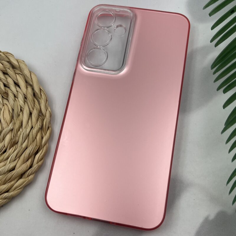 قاب گوشی Galaxy A55 سامسونگ So Cool اورجینال New Case محافظ لنز دار صورتی کد 77920 - Image 2