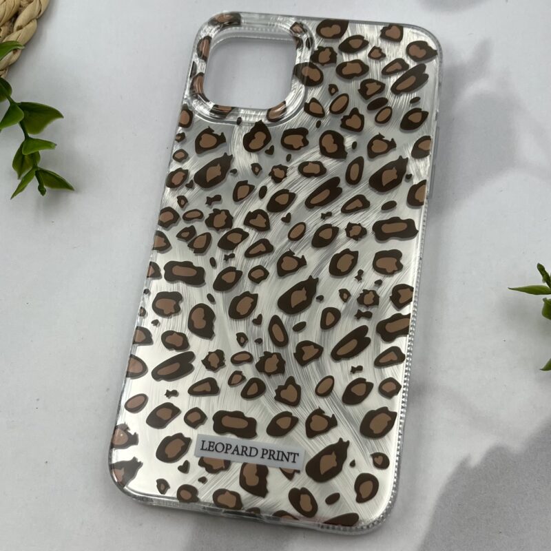 قاب گوشی iPhone 11 Pro Max آیفون Brush Case پلنگی لاکچری ایربگ دار کد 82207 - Image 2