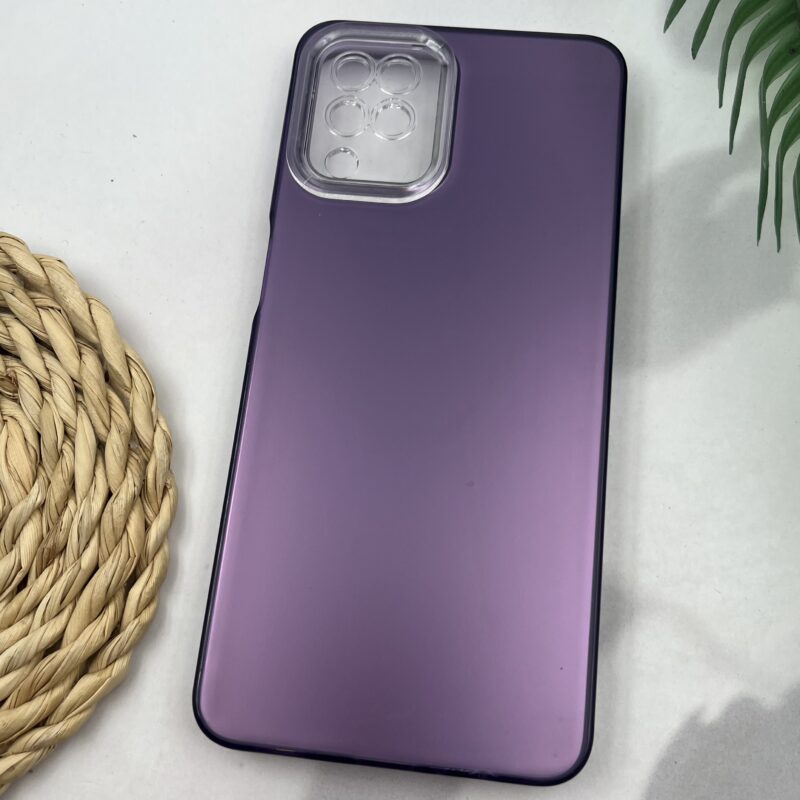 قاب گوشی Galaxy A12 / Galaxy M12 سامسونگ So Cool اورجینال New Case محافظ لنز دار بنفش کد 89504 - Image 2