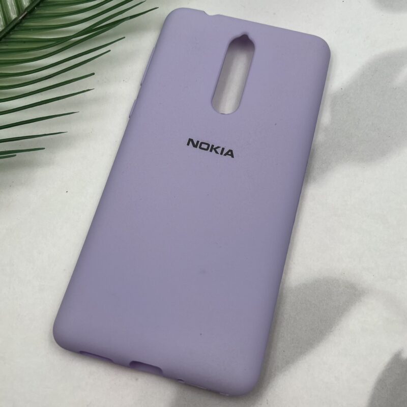 قاب گوشی Nokia 8 نوکیا TPU سیلیکونی ژله ای لوگو دار یاسی کد 93998 - Image 2