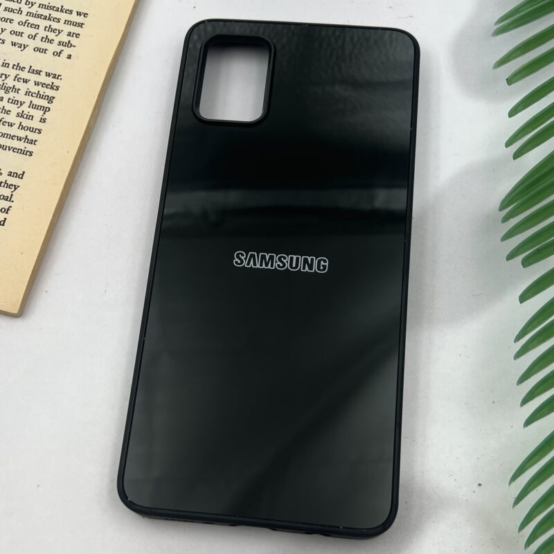 قاب گوشی Galaxy A51 سامسونگ PVD Case لوگو دار دور سیلیکونی Classic مشکی کد 13961 - Image 2