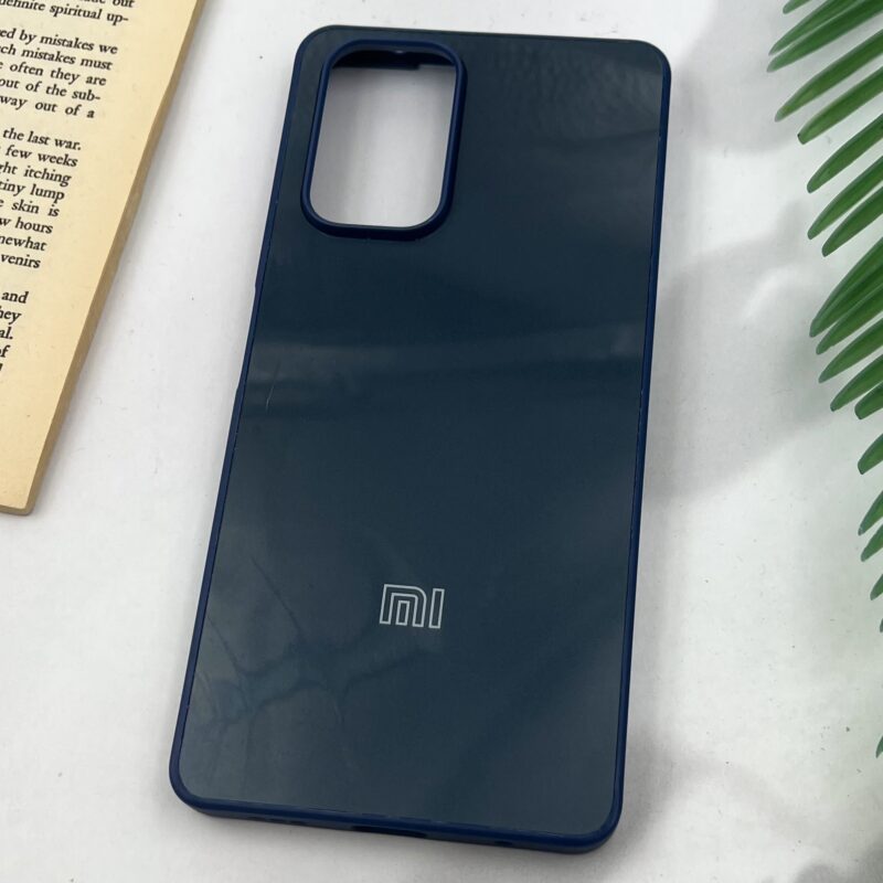 قاب گوشی Redmi Note 10 Pro 4G / Redmi Note 10 Pro Max شیائومی PVD Case لوگو دار دور سیلیکونی Classic سرمه ای کد 18142 - Image 2