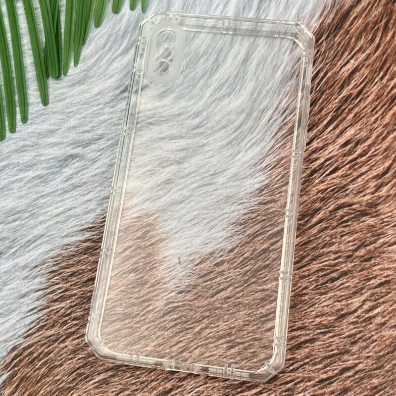قاب گوشی iPhone X / iPhone XS آیفون ژله ای ایربگ دار ضد ضربه New Design شفاف محافظ لنز دار کد 40329 - Image 2