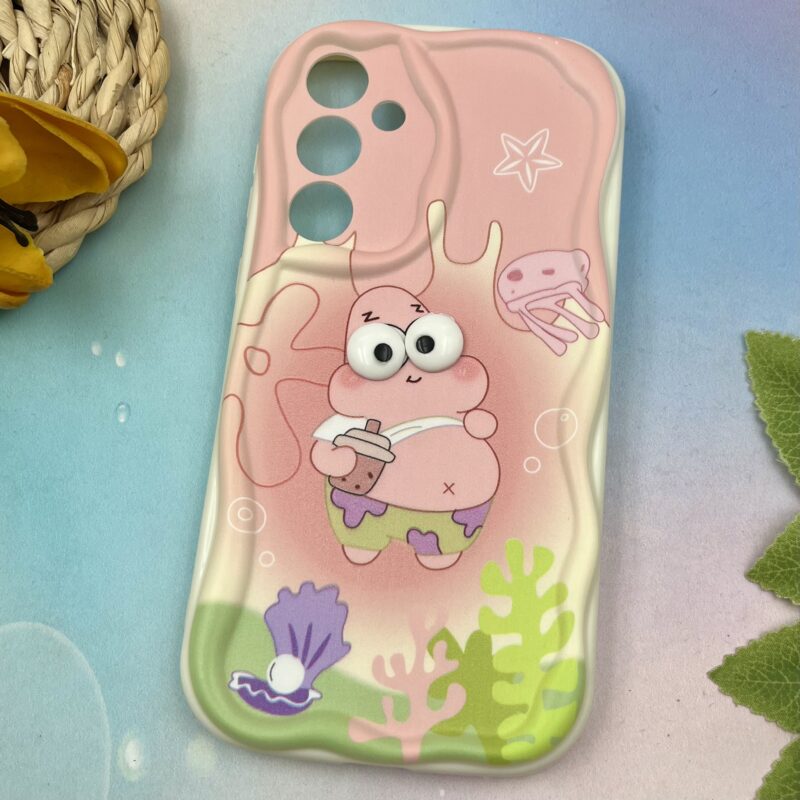 قاب گوشی Galaxy A35 سامسونگ سیلیکونی بالشتی ایربگ دار عروسکی پاتریک کد 45678 - Image 2