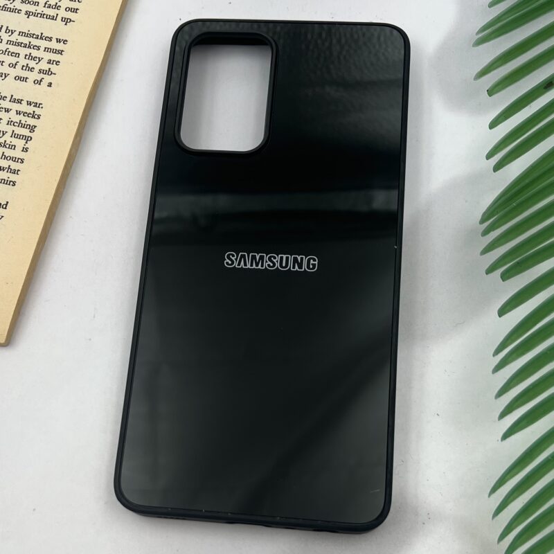 قاب گوشی Galaxy A52 / Galaxy A52S سامسونگ PVD Case لوگو دار دور سیلیکونی Classic مشکی کد 48587 - Image 2