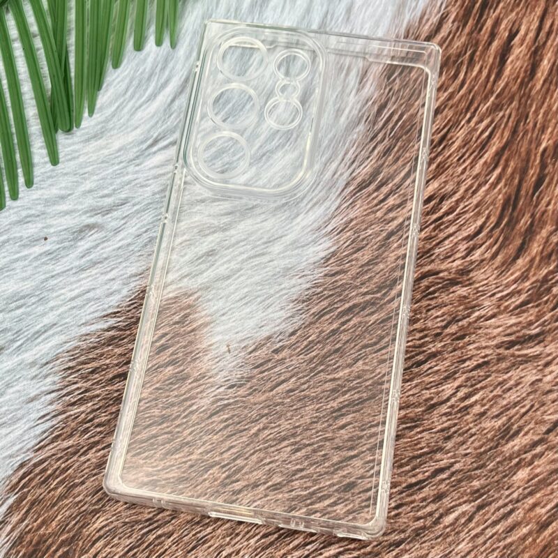 قاب گوشی Galaxy S24 Ultra سامسونگ ژله ای ایربگ دار ضد ضربه New Design شفاف محافظ لنز دار کد 52523 - Image 2