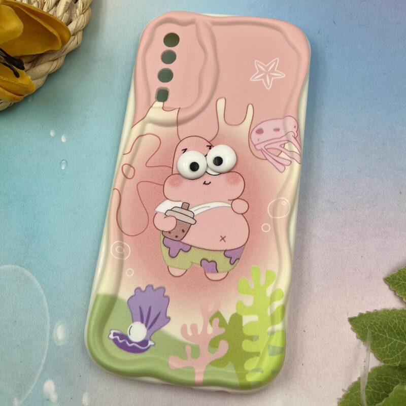 قاب گوشی Galaxy A30S / Galaxy A50S / Galaxy A50 سامسونگ سیلیکونی بالشتی ایربگ دار عروسکی پاتریک کد 60423 - Image 2