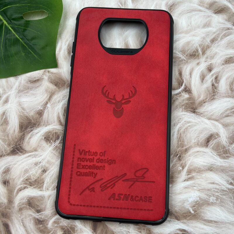 قاب گوشی Poco X3 / Poco X3 NFC / Poco X3 Pro شیائومی طرح لاماری ASN Case ایربگ دار قرمز کد 68547 - Image 2