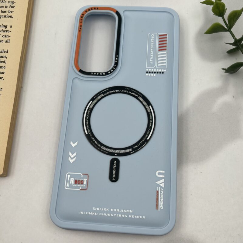 قاب گوشی Galaxy S24 FE سامسونگ ضد ضربه طرح Magsafe مگ سیف Sport آبی پاستلی کد 77444 - Image 2